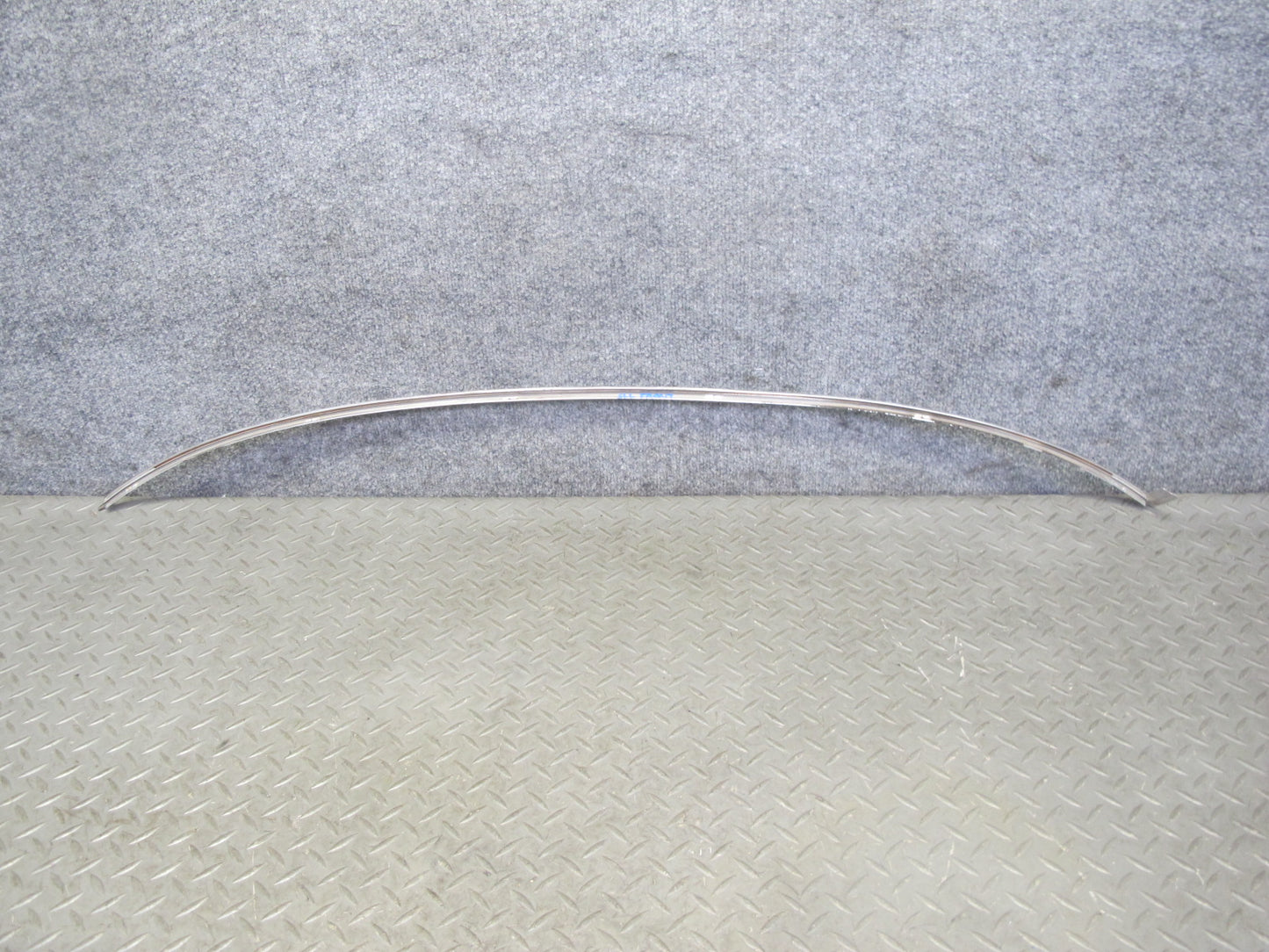 86-89 Mercedes R107 560SL Front Windshield Chrome Molding Trim Set OEM