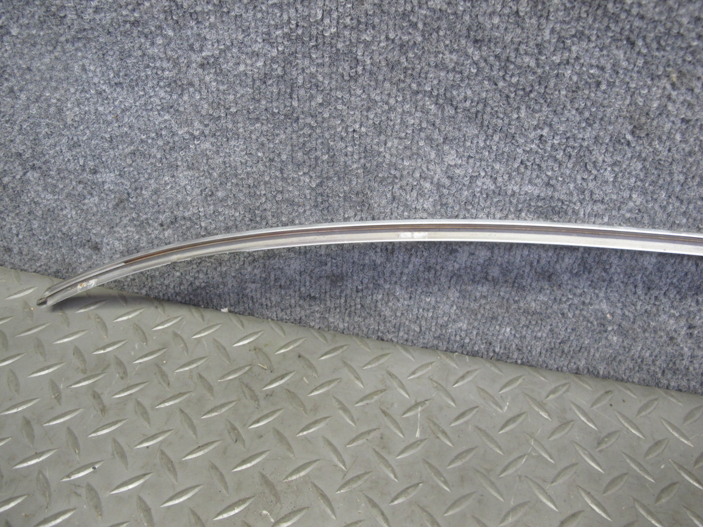 86-89 Mercedes R107 560SL Front Windshield Chrome Molding Trim Set OEM