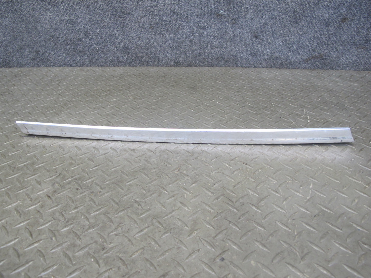 86-89 Mercedes R107 560SL Front Windshield Chrome Molding Trim Set OEM
