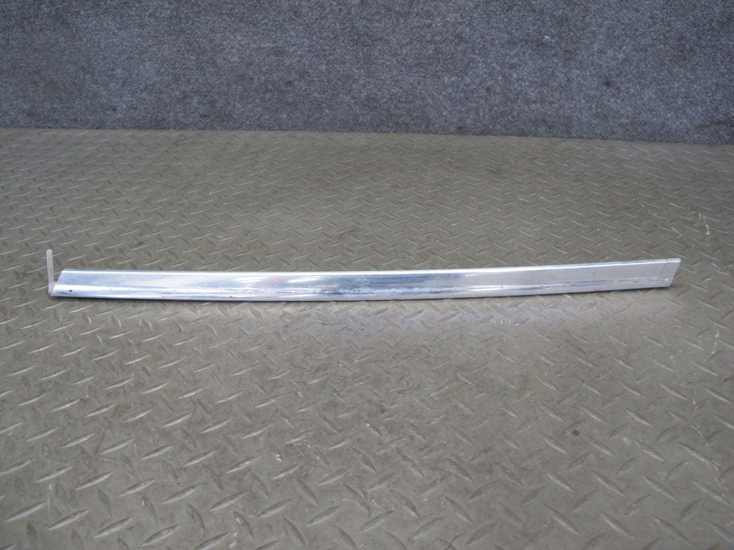 86-89 Mercedes R107 560SL Front Windshield Chrome Molding Trim Set OEM