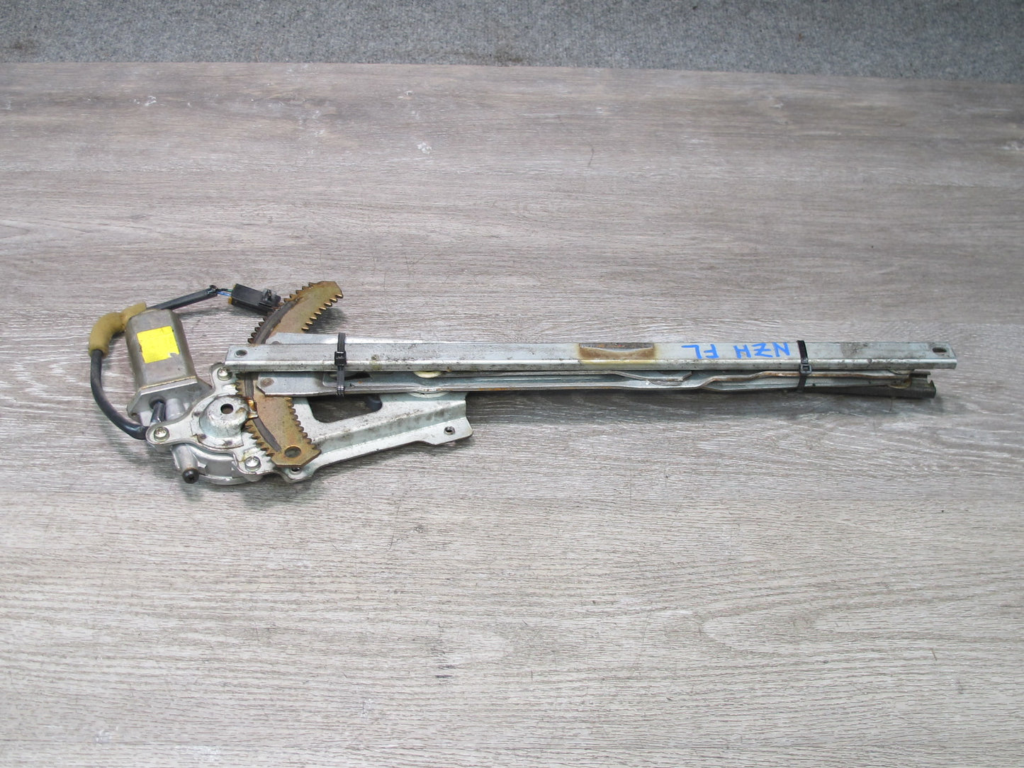 93-96 Nissan 300ZX Z32 Convertible Left Driver Door Window Regulator w Motor OEM