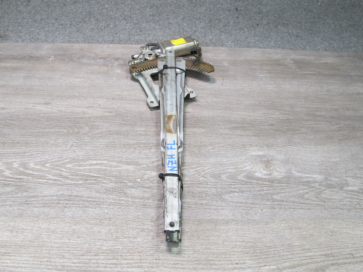 93-96 Nissan 300ZX Z32 Convertible Left Driver Door Window Regulator w Motor OEM