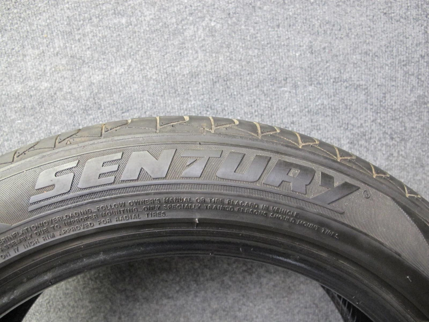 Set of 2 Sentury UHP ALL Season Tire 225/50 R17 98W 2322 7/32 Tread