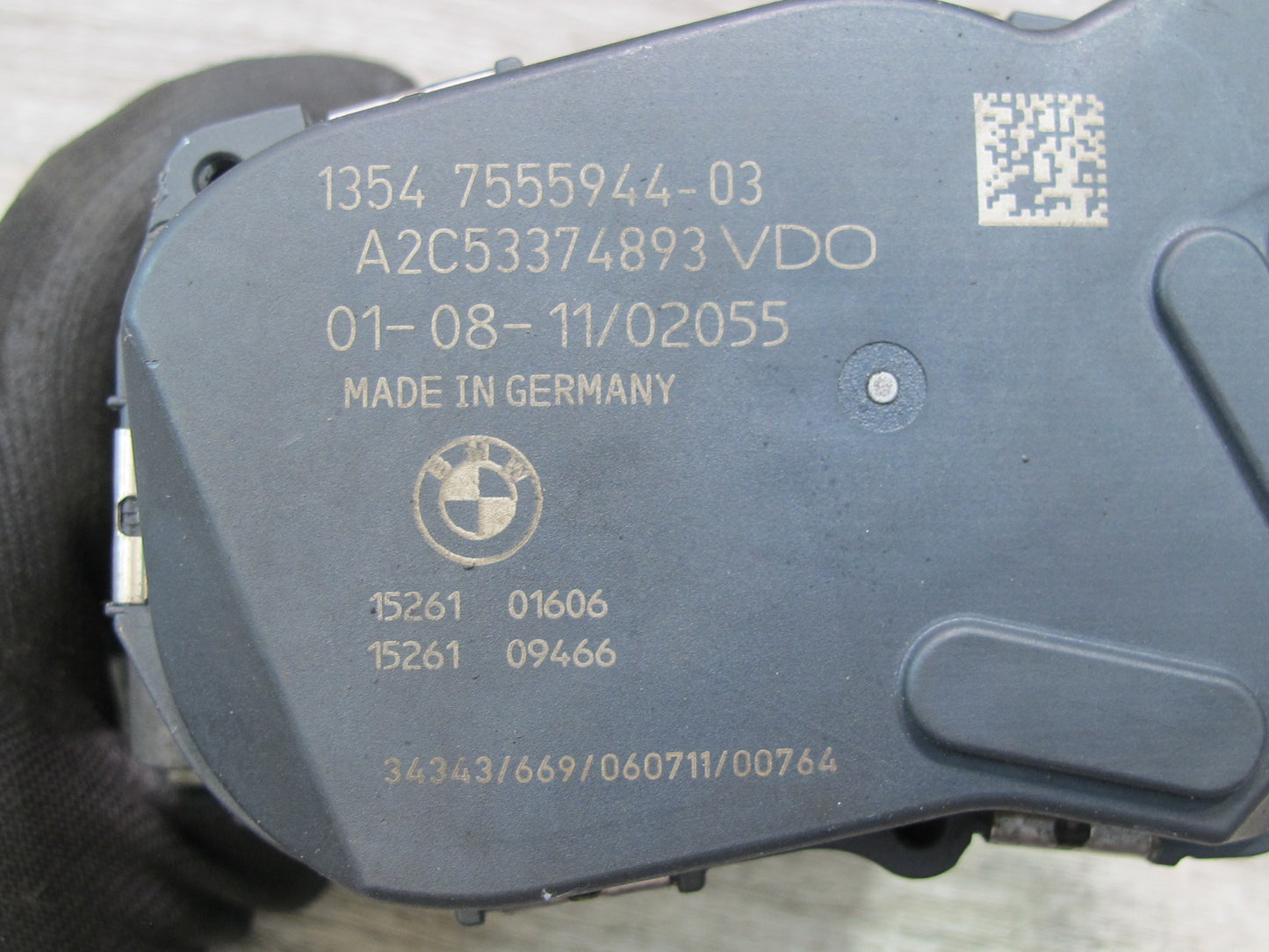 12-18 BMW E70 E71 F01 F02 F10 F12 S63 N63 4.4L Engine Throttle Body OEM 7555944