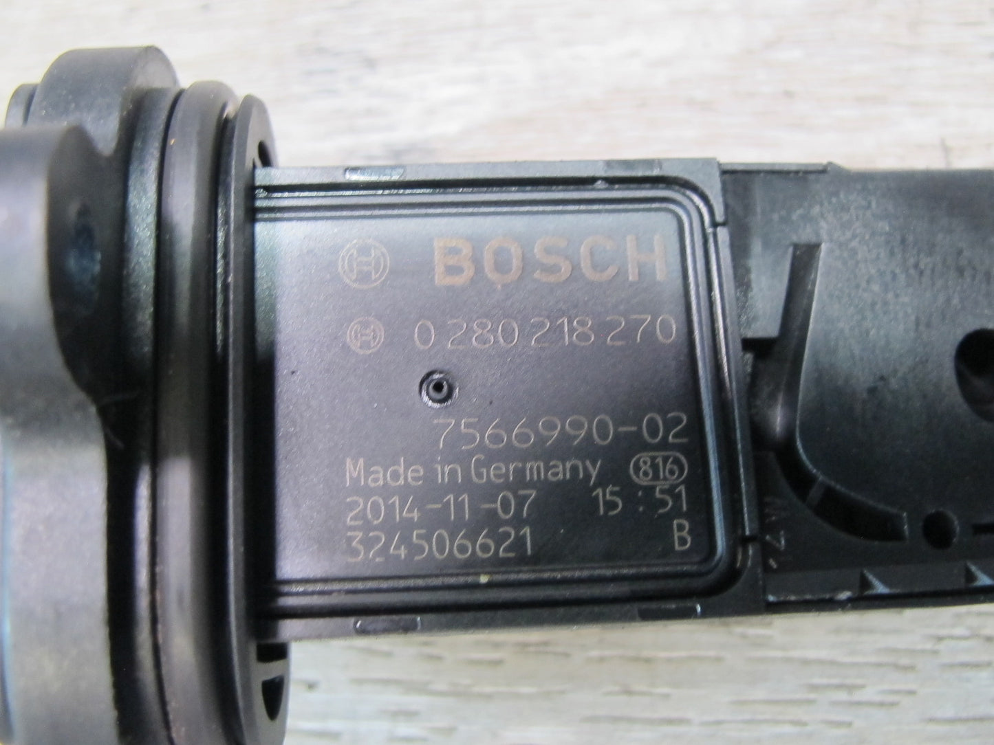 12-15 BMW F10 F12 4.4L N63 Set of 2 Mass Air Flow Meter MAF Sensor 7566990 OEM