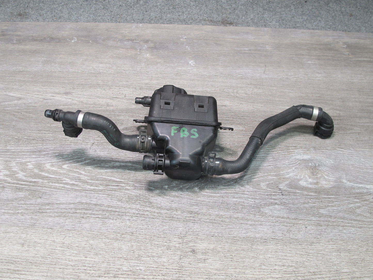 12-15 BMW F10 F12 4.4L N63 Engine Coolant Reservoir Expansion Tank w Hoses OEM