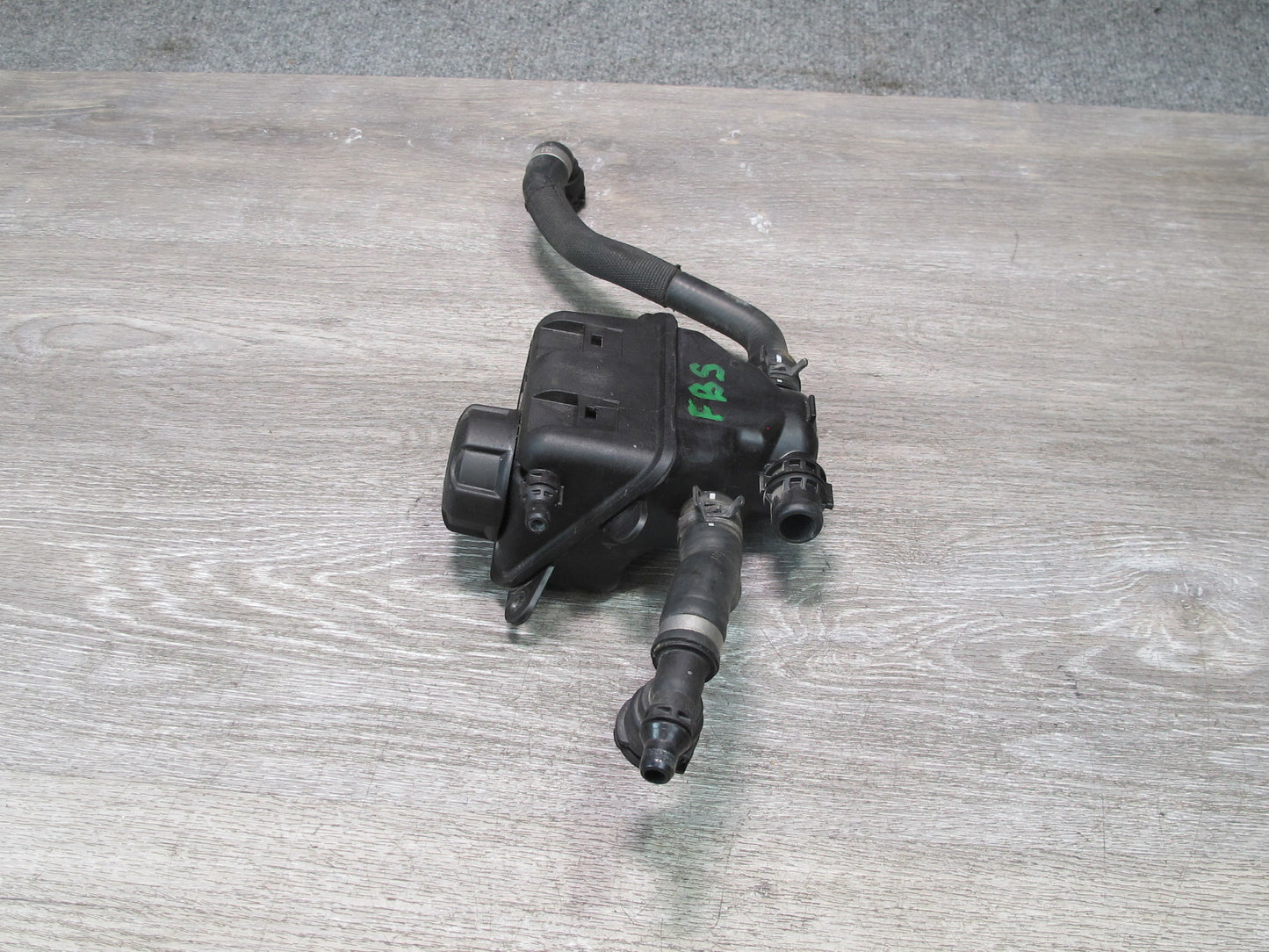 12-15 BMW F10 F12 4.4L N63 Engine Coolant Reservoir Expansion Tank w Hoses OEM