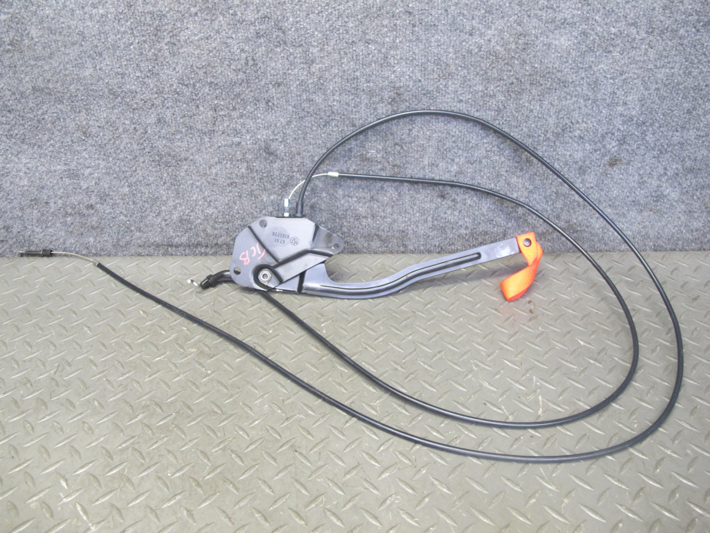 94-99 BMW E36 3-SERIES Convertible Emergency TOP Roof Release Cable Handle OEM