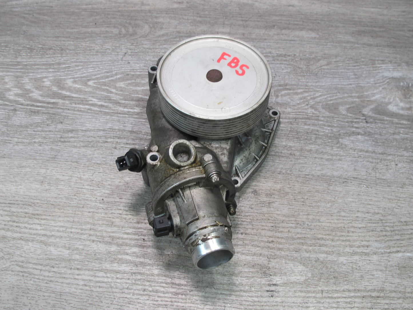 12-18 BMW F10 F12 N63 4.4L Engine Coolant Water Pump w Thermostat Housing OEM