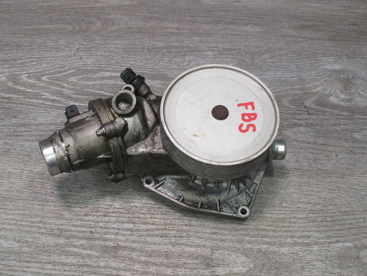 12-18 BMW F10 F12 N63 4.4L Engine Coolant Water Pump w Thermostat Housing OEM
