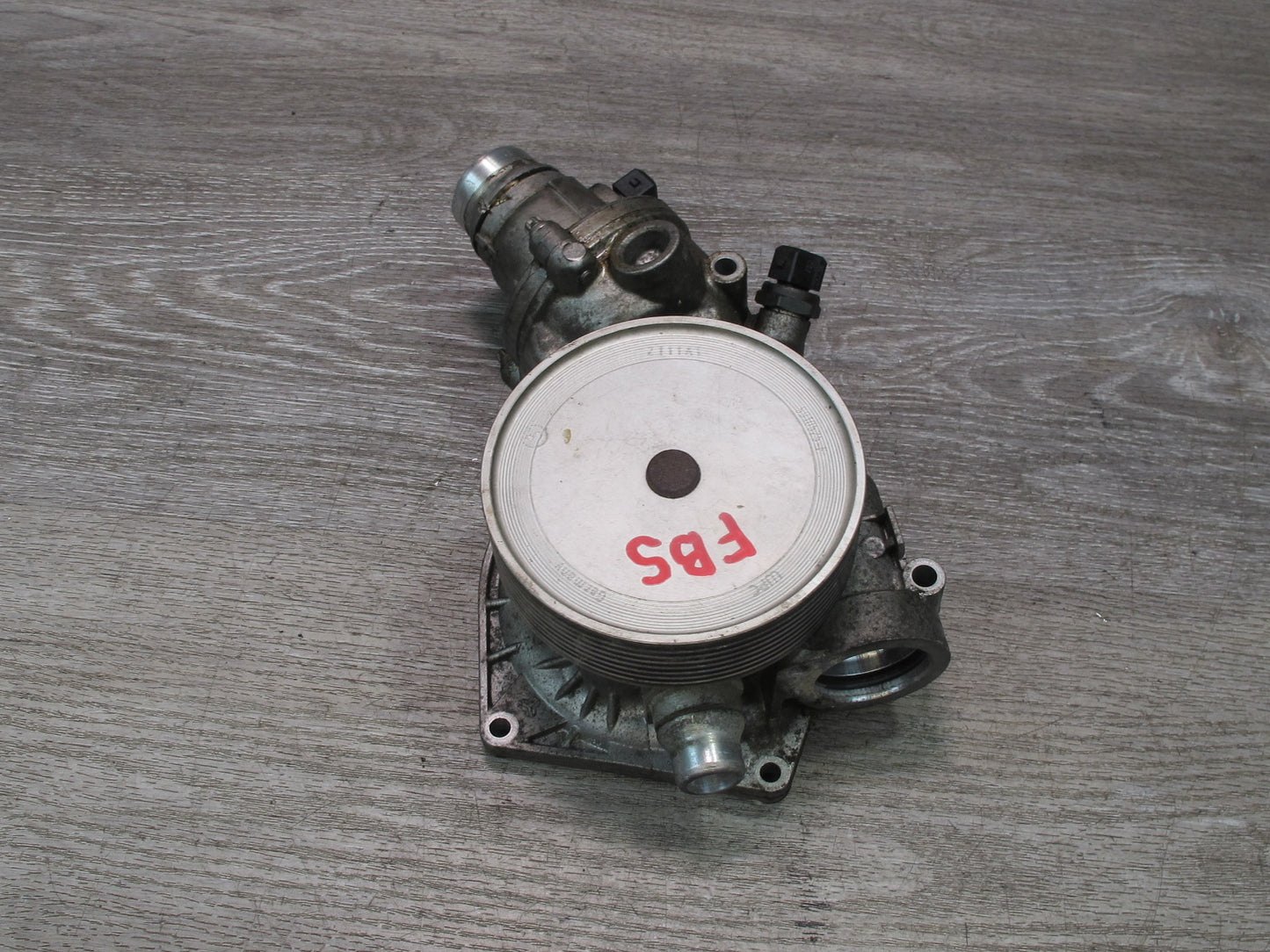 12-18 BMW F10 F12 N63 4.4L Engine Coolant Water Pump w Thermostat Housing OEM
