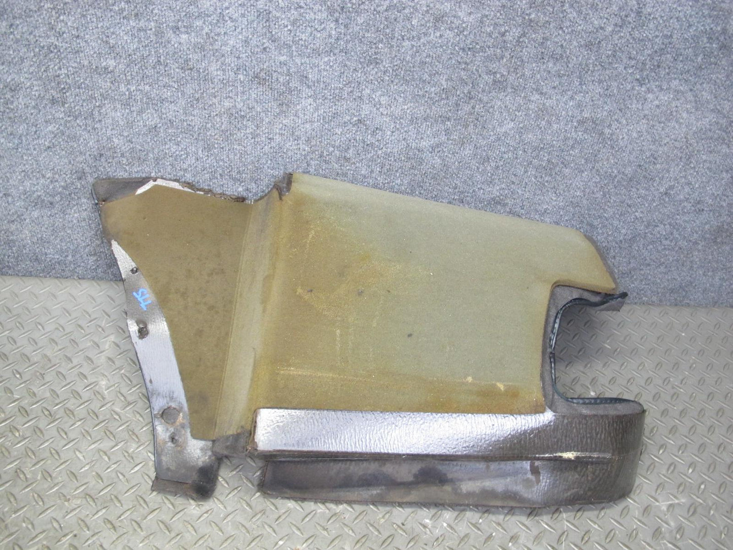 86-89 Mercedes R107 560SL Rear Trunk Floor Trim Carpet Liner Cover MAT Set OEM
