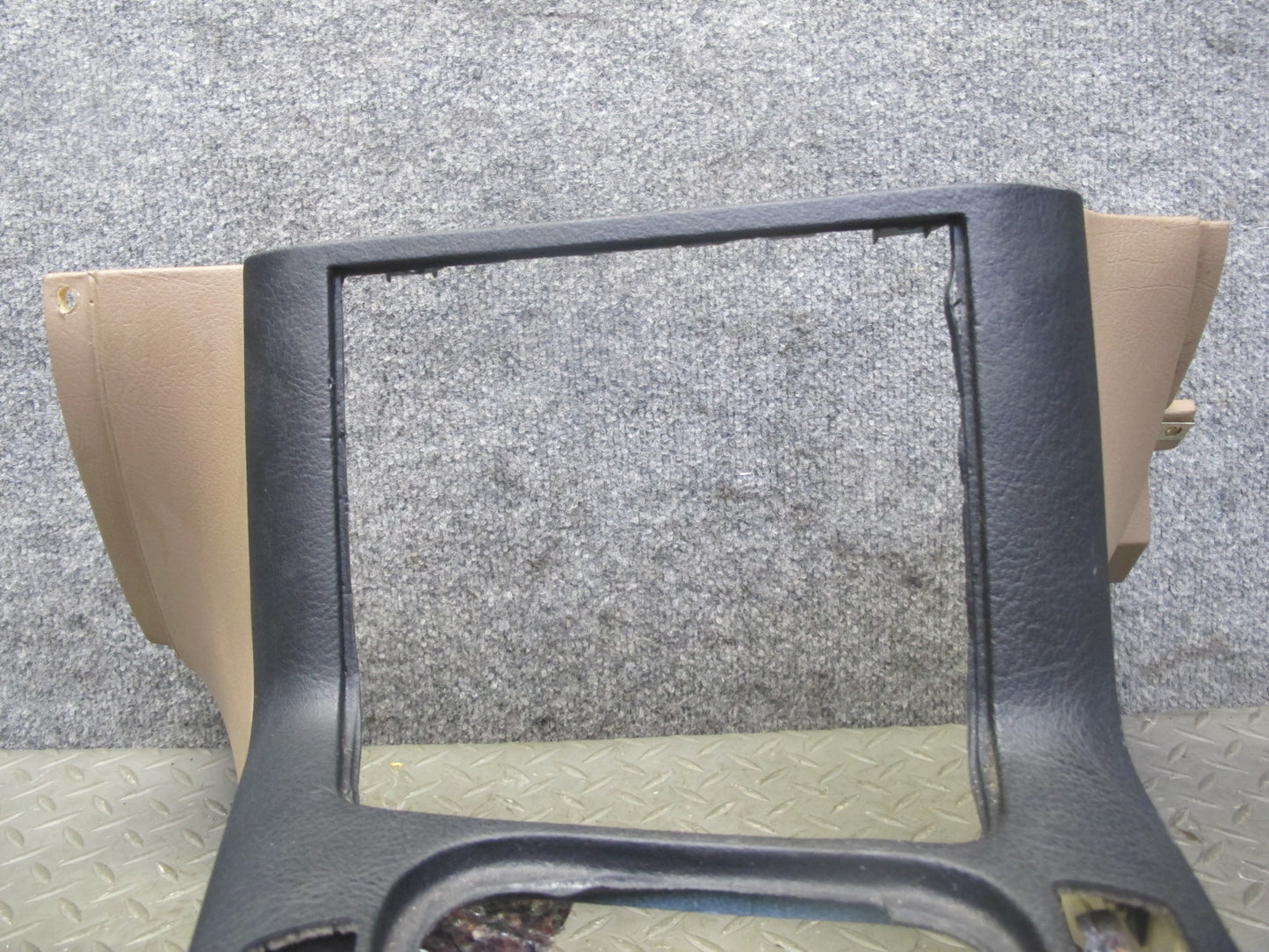 94-99 BMW E36 3-SERIES Convert Center Console Shifter Trim Cover Panel Beige OEM