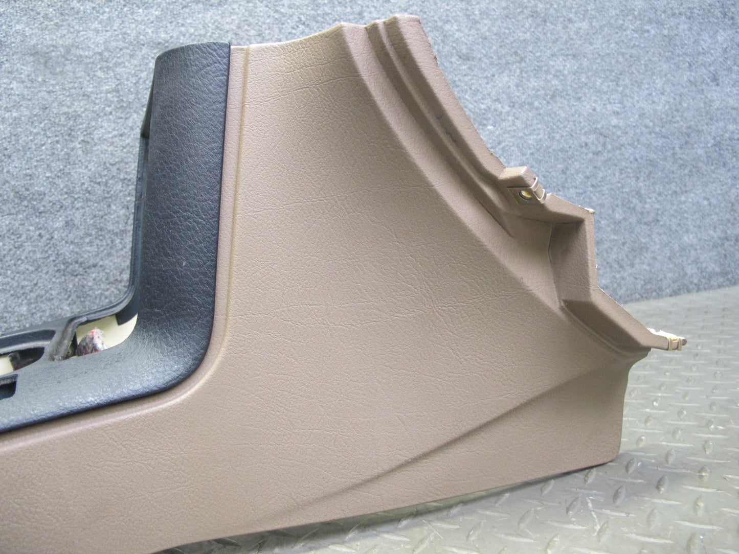 94-99 BMW E36 3-SERIES Convert Center Console Shifter Trim Cover Panel Beige OEM