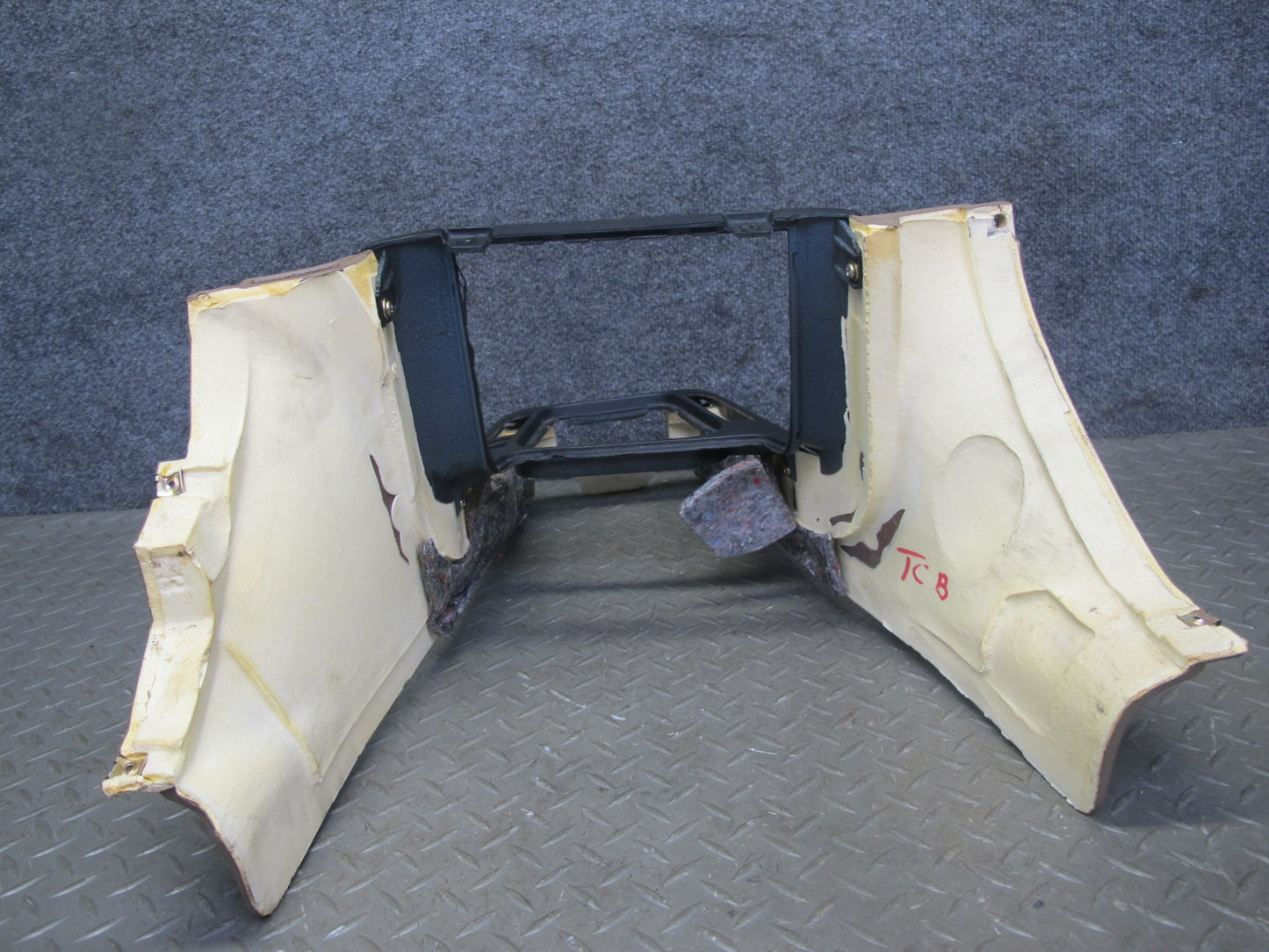 94-99 BMW E36 3-SERIES Convert Center Console Shifter Trim Cover Panel Beige OEM