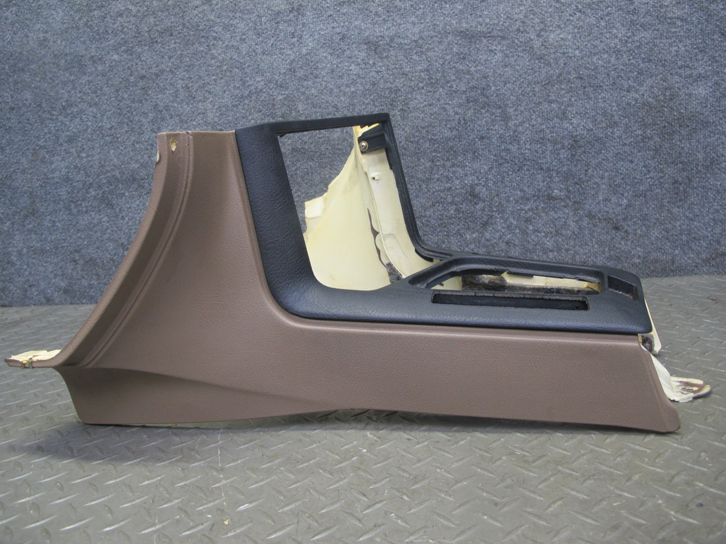 94-99 BMW E36 3-SERIES Convert Center Console Shifter Trim Cover Panel Beige OEM