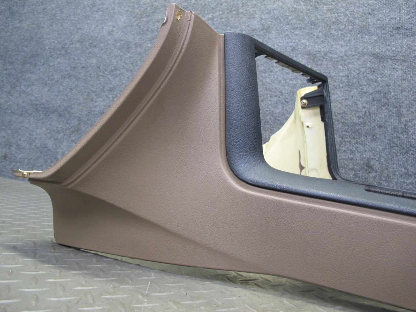 94-99 BMW E36 3-SERIES Convert Center Console Shifter Trim Cover Panel Beige OEM