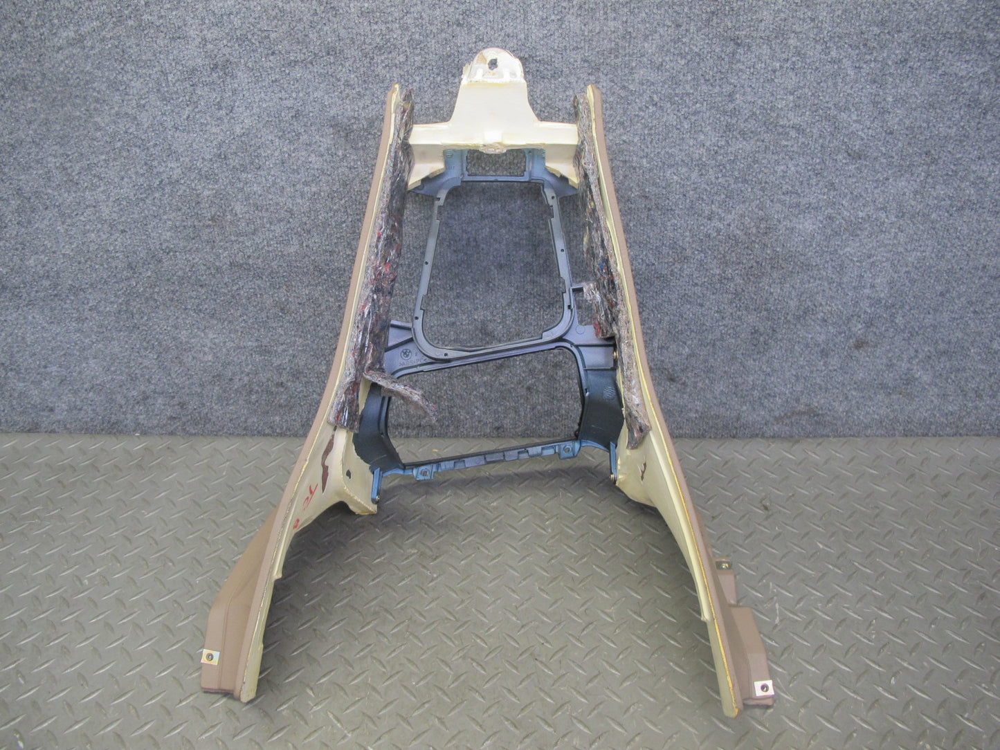 94-99 BMW E36 3-SERIES Convert Center Console Shifter Trim Cover Panel Beige OEM