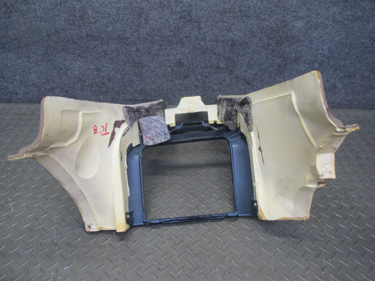94-99 BMW E36 3-SERIES Convert Center Console Shifter Trim Cover Panel Beige OEM