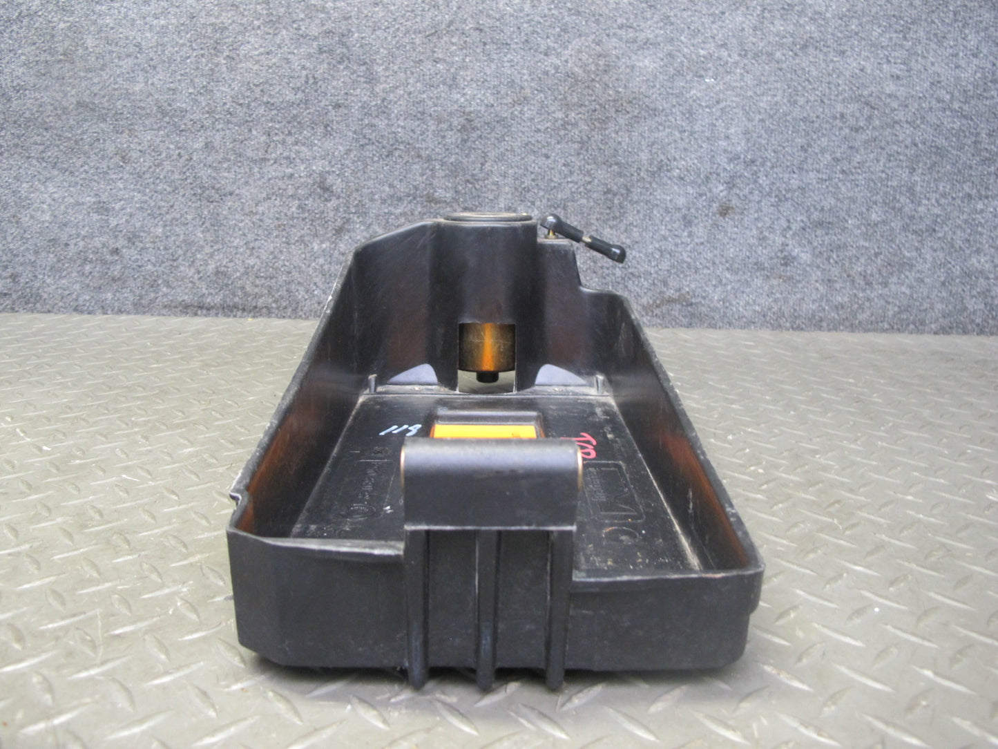 94-99 BMW E36 Convertible Battery Tray Vibration Absorber Bracket w Mount OEM