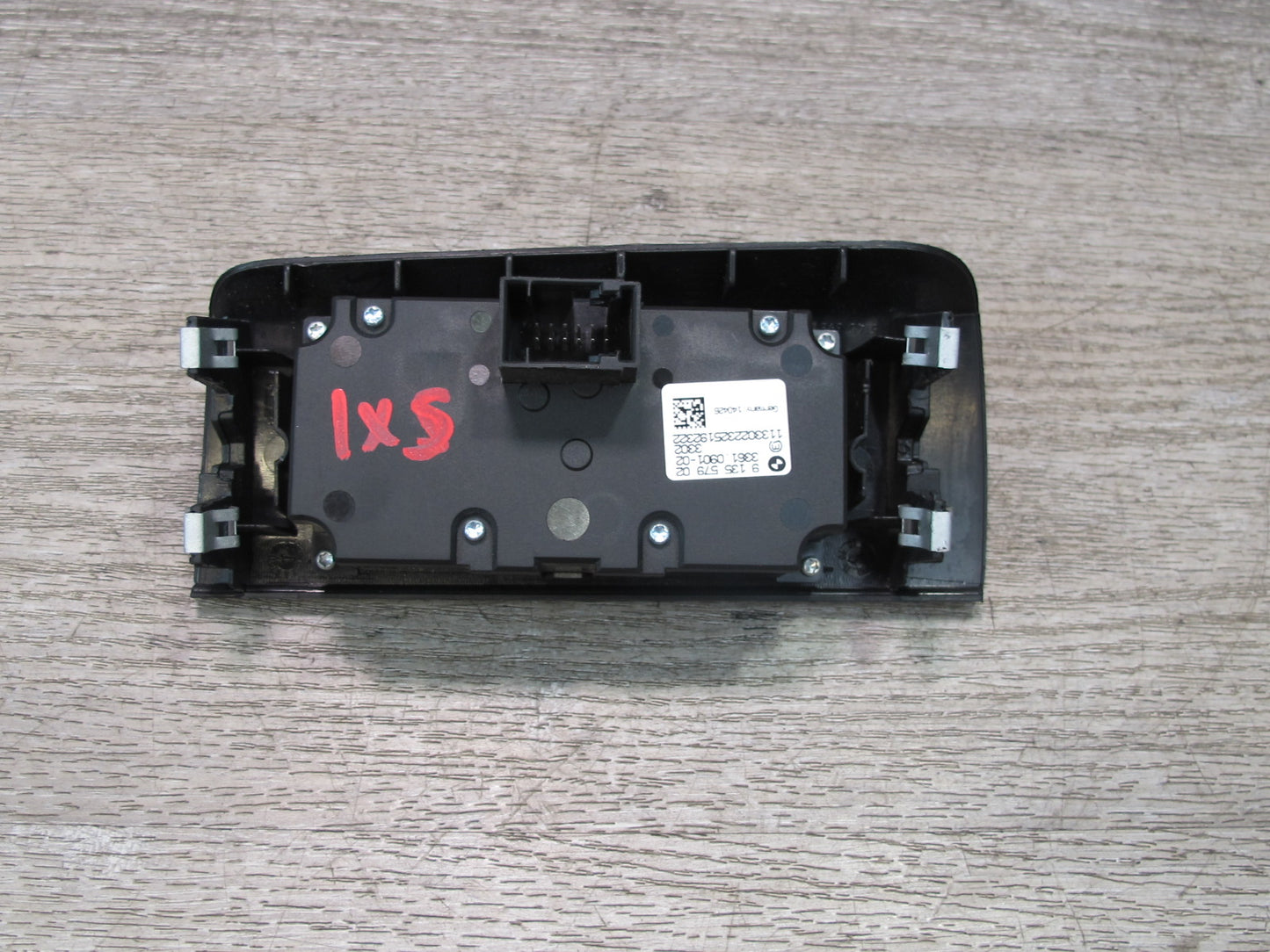 2008-2014 BMW E71 E72 X6 Headlight Lamp Dimmer Switch w Trim 9135579