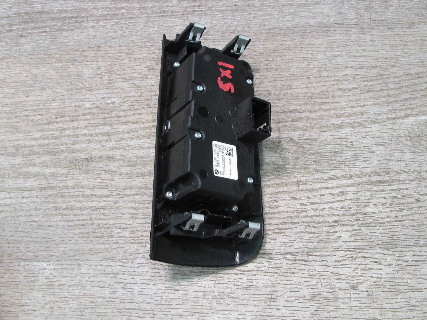 2008-2014 BMW E71 E72 X6 Headlight Lamp Dimmer Switch w Trim 9135579