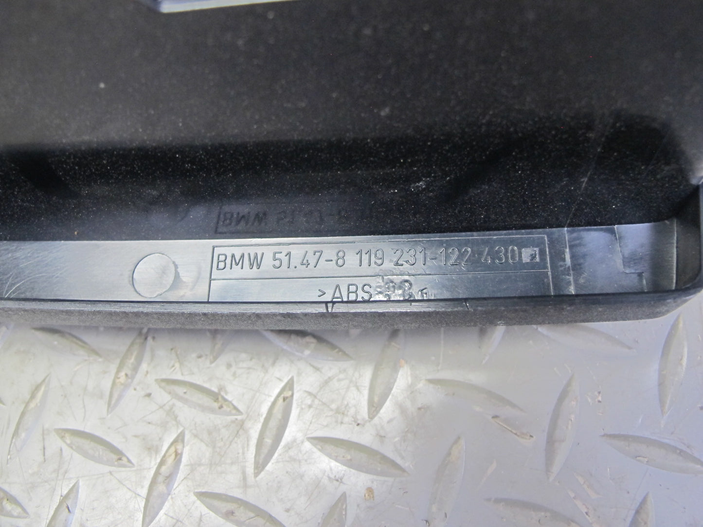 94-99 BMW E36 3-SERIES Convertible Rear Left Trunk Trim Cover Panel OEM