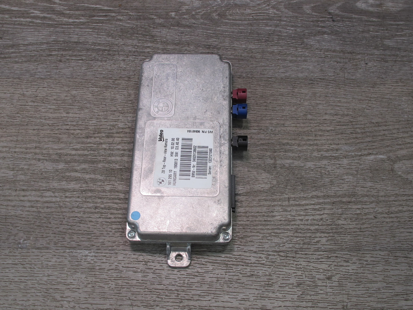 2008-2014 BMW E71 X6 Rear View Camera Control Module 9291386