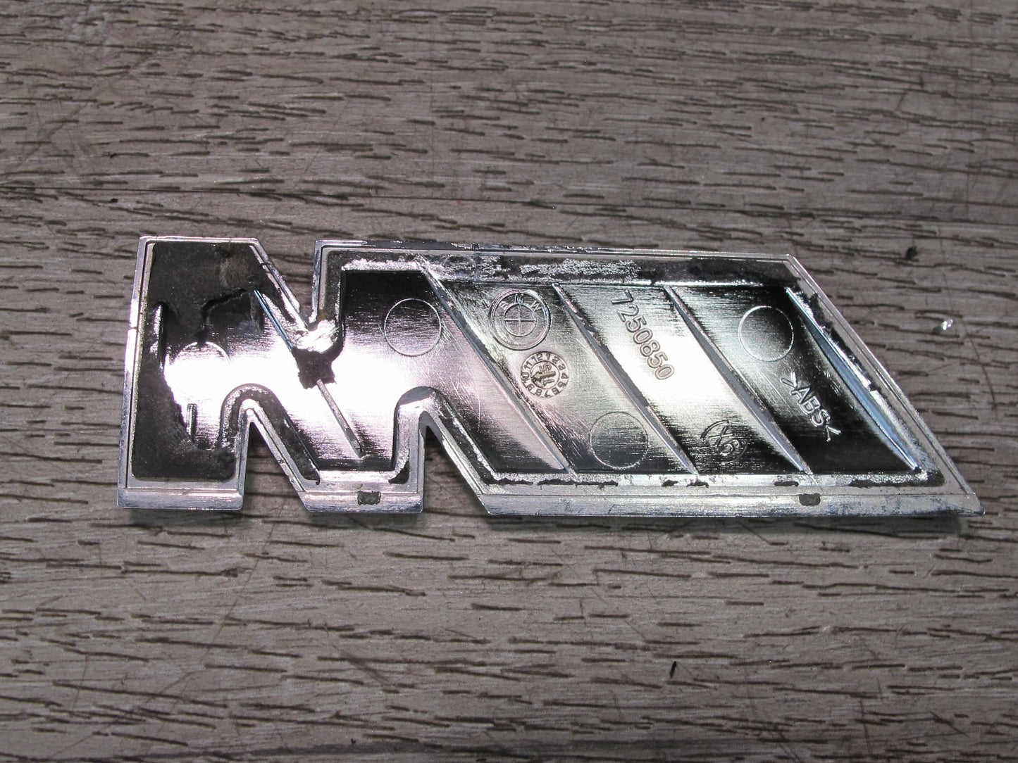 2010-2014 BMW E71 X6M Rear Trunk Lid Emblem Logo Badge Symbol Letter Set