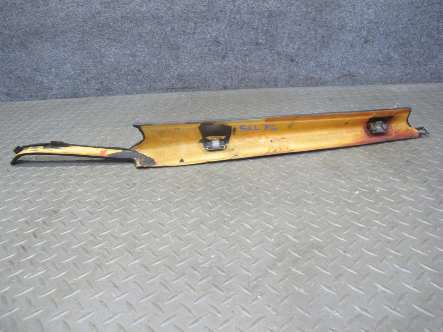73-89 Mercedes R107 Convertible Set of 2 Front A Pillar Trim Cover Panel OEM