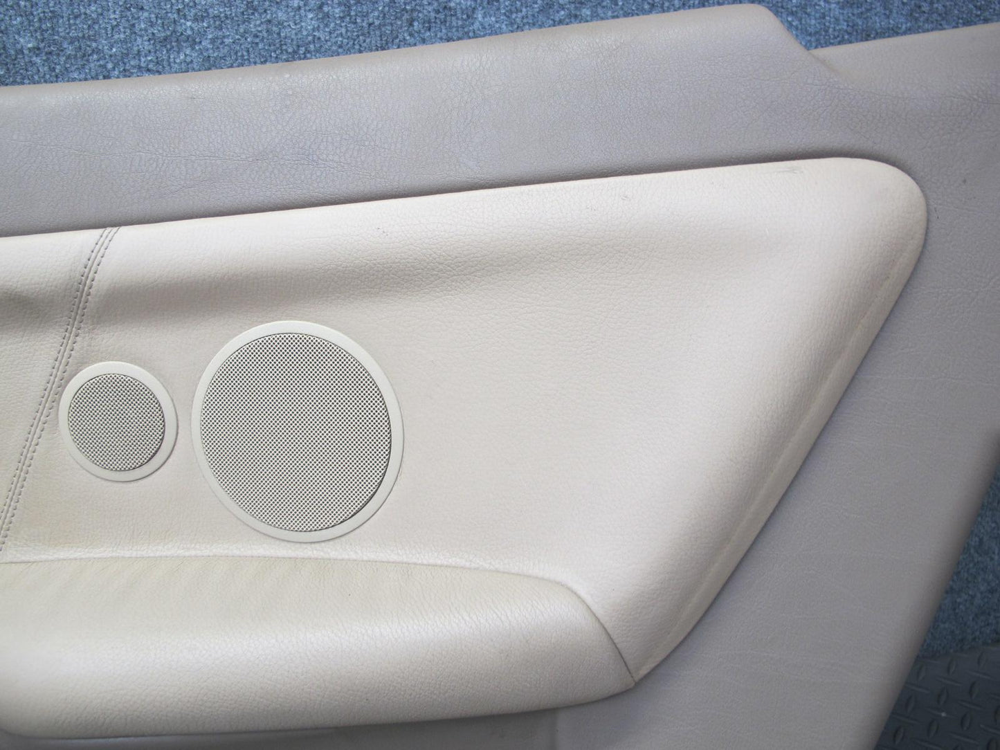 98-99 BMW E36 Convertible Rear Quarter Interior Trim Cover Panel Set Beige OEM