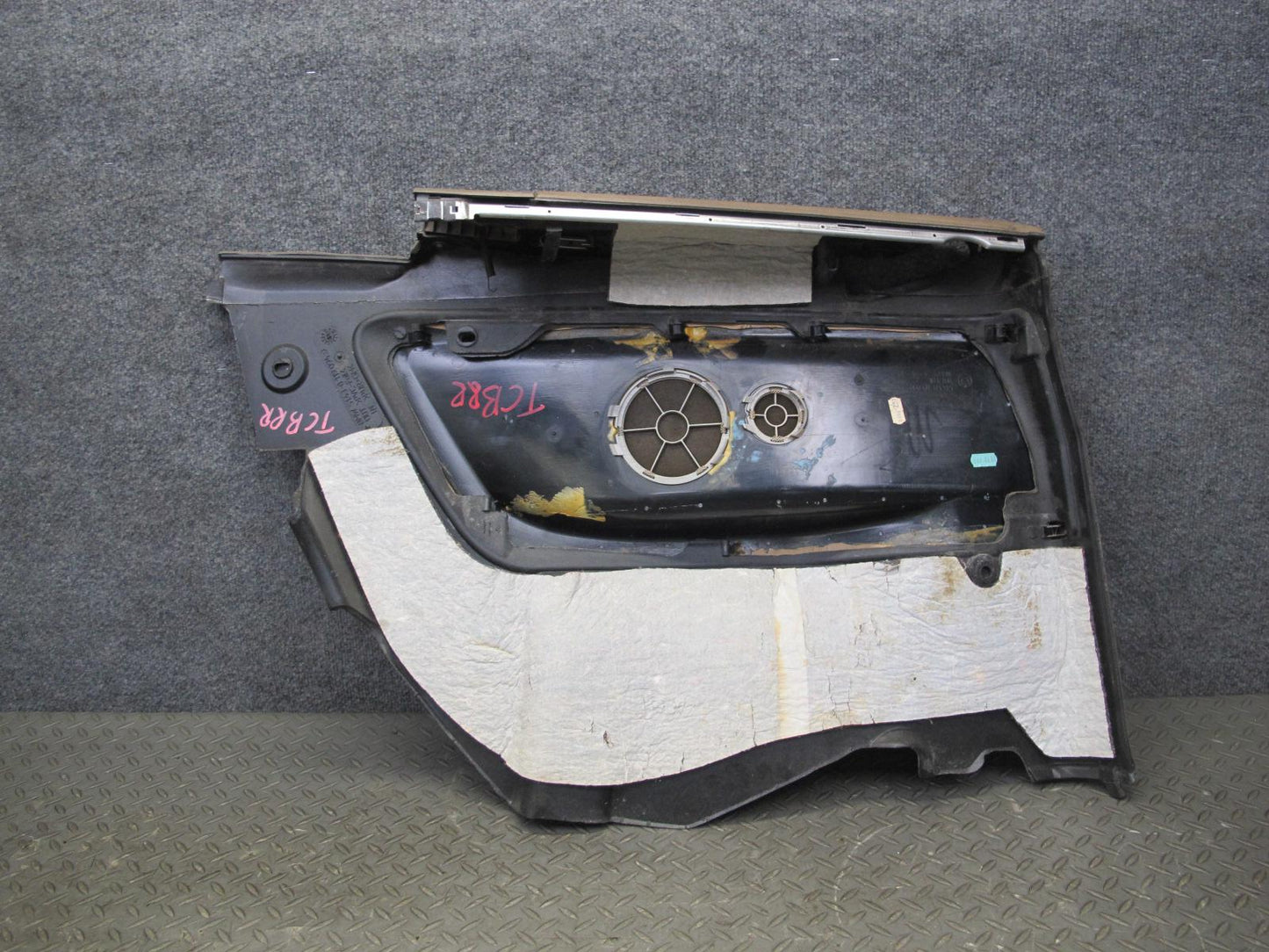 98-99 BMW E36 Convertible Rear Quarter Interior Trim Cover Panel Set Beige OEM