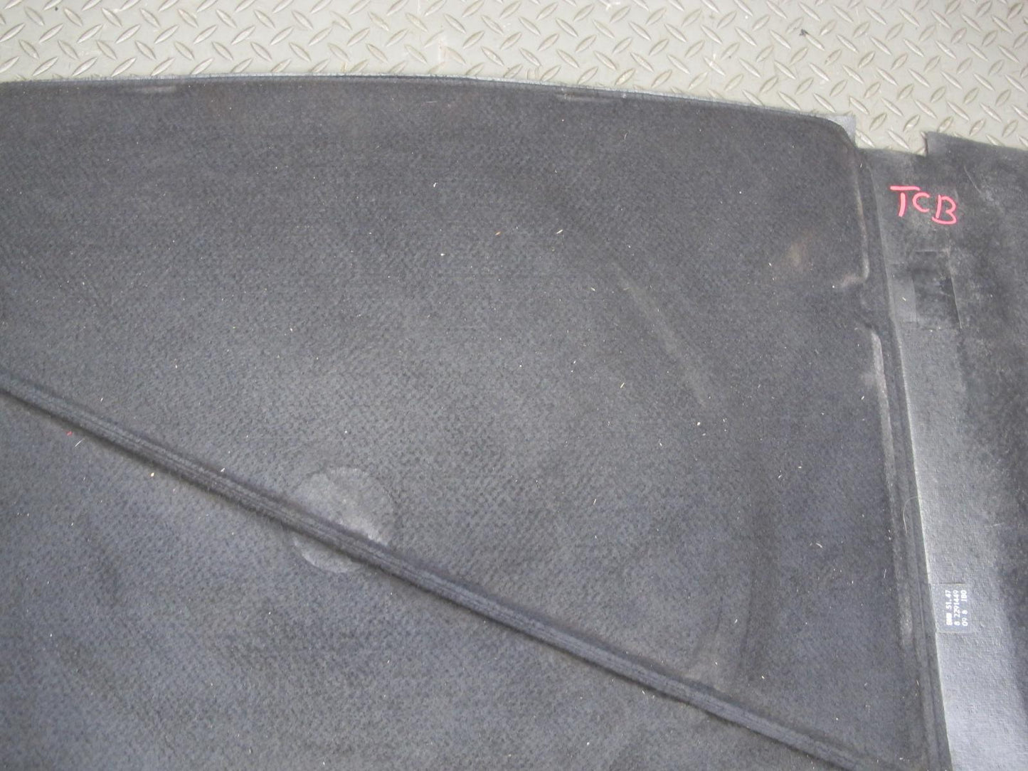 94-99 BMW E36 3-SERIES Convertible Rear Trunk Floor MAT Carpet Cover OEM