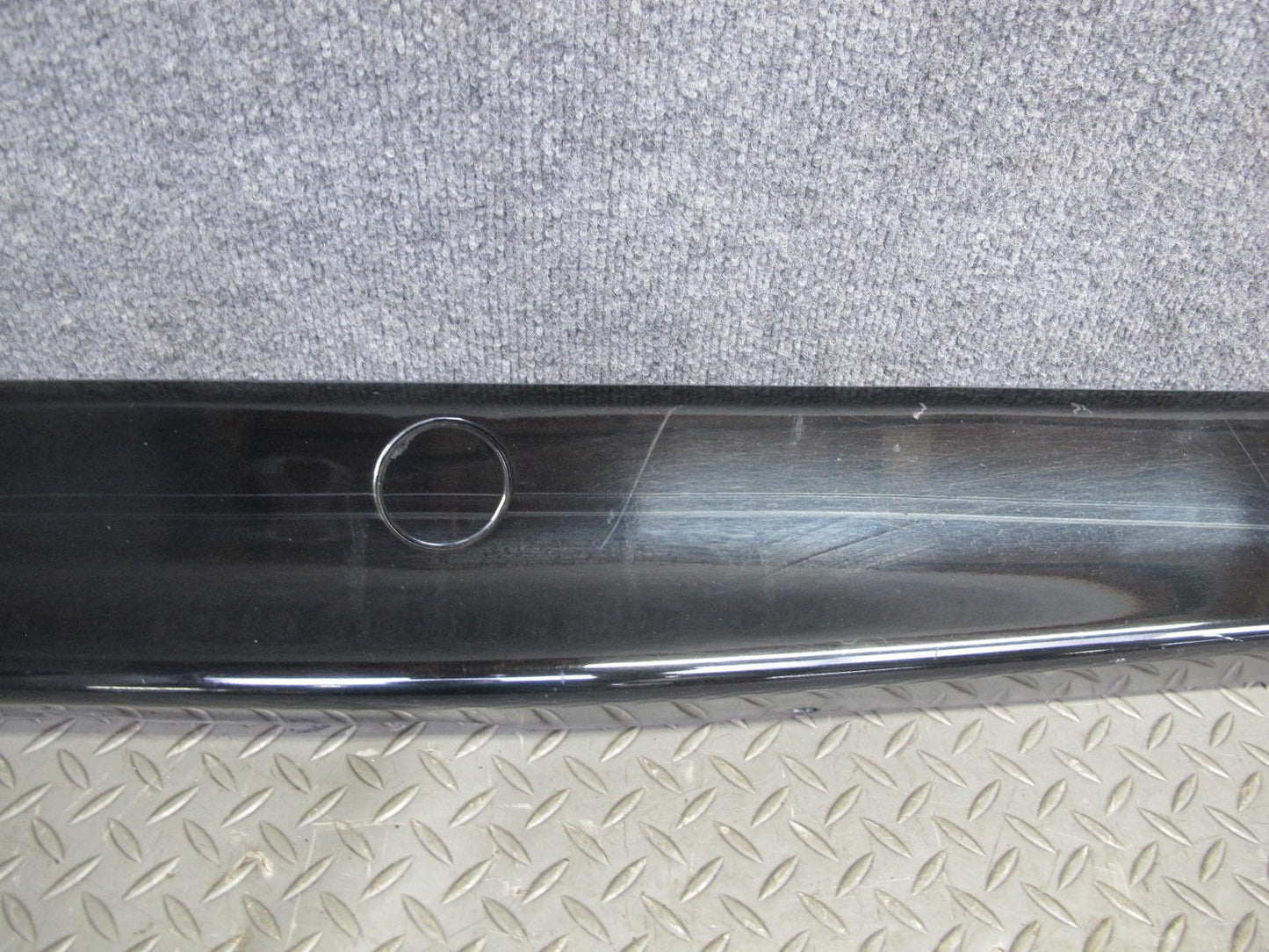 94-99 BMW E36 Coupe Convert Set of 2 Side Skirt Rocker Panel Molding Black OEM