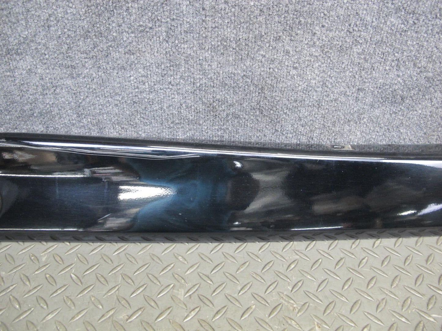94-99 BMW E36 Coupe Convert Set of 2 Side Skirt Rocker Panel Molding Black OEM