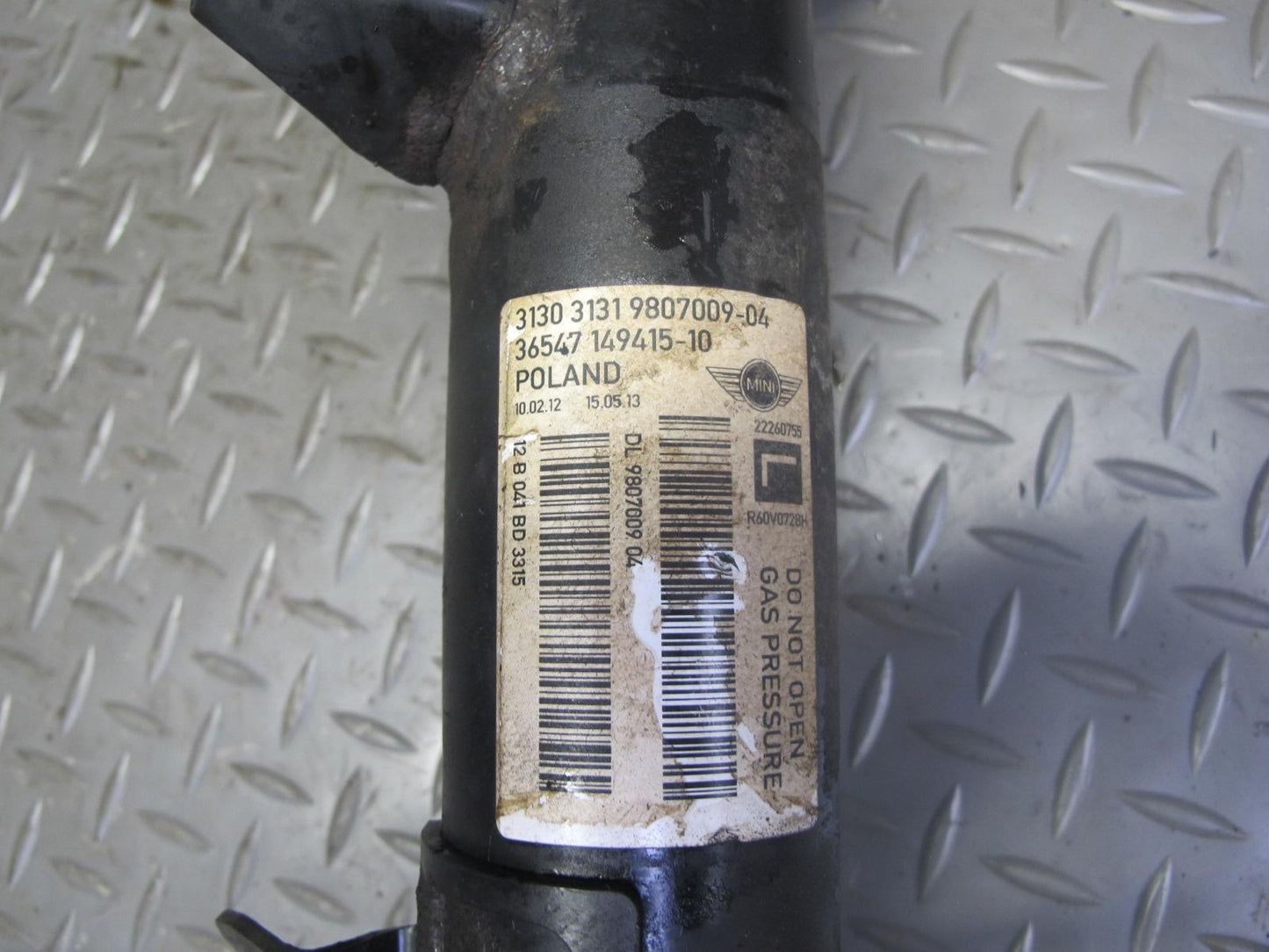 11-15 Mini Cooper R60 R61 Countryman AWD Front Strut Shock Absorber Set OEM