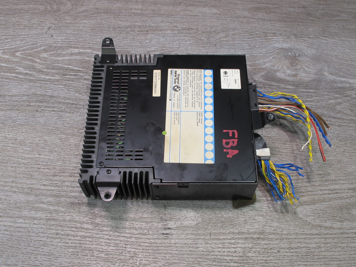 94-95 BMW E34 5-SERIES Sedan Radio Hi Fi AMP Amplifier 8375007 OEM