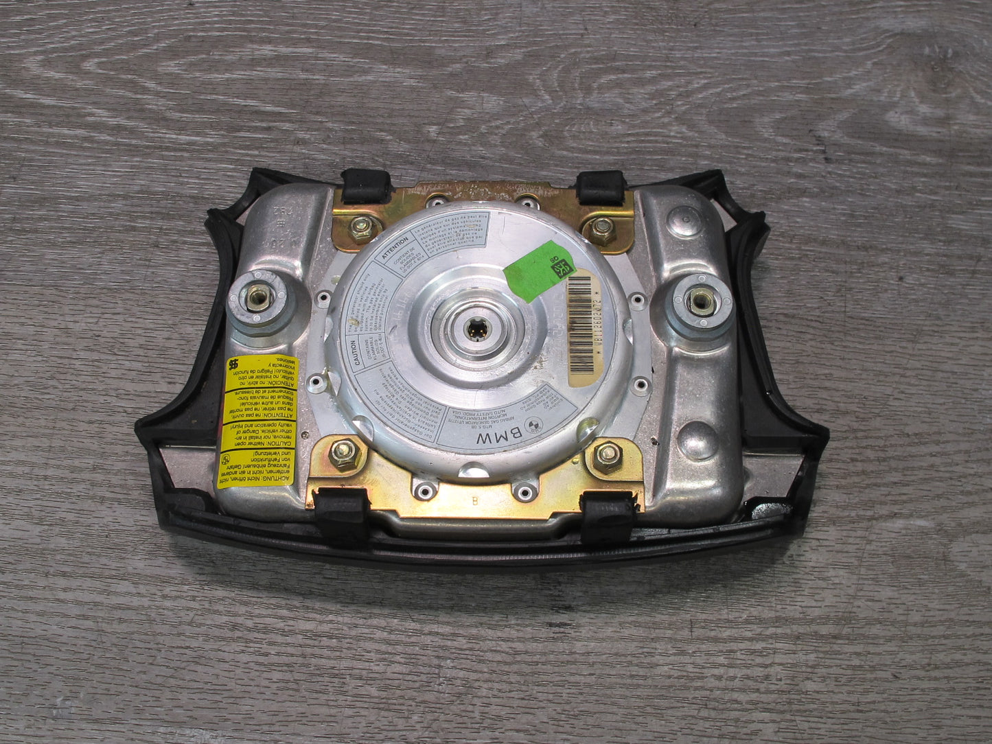 92-95 BMW E34 5-SERIES FRONT LEFT DRIVER SIDE STEERING WHEEL SRS AIRBAG OEM