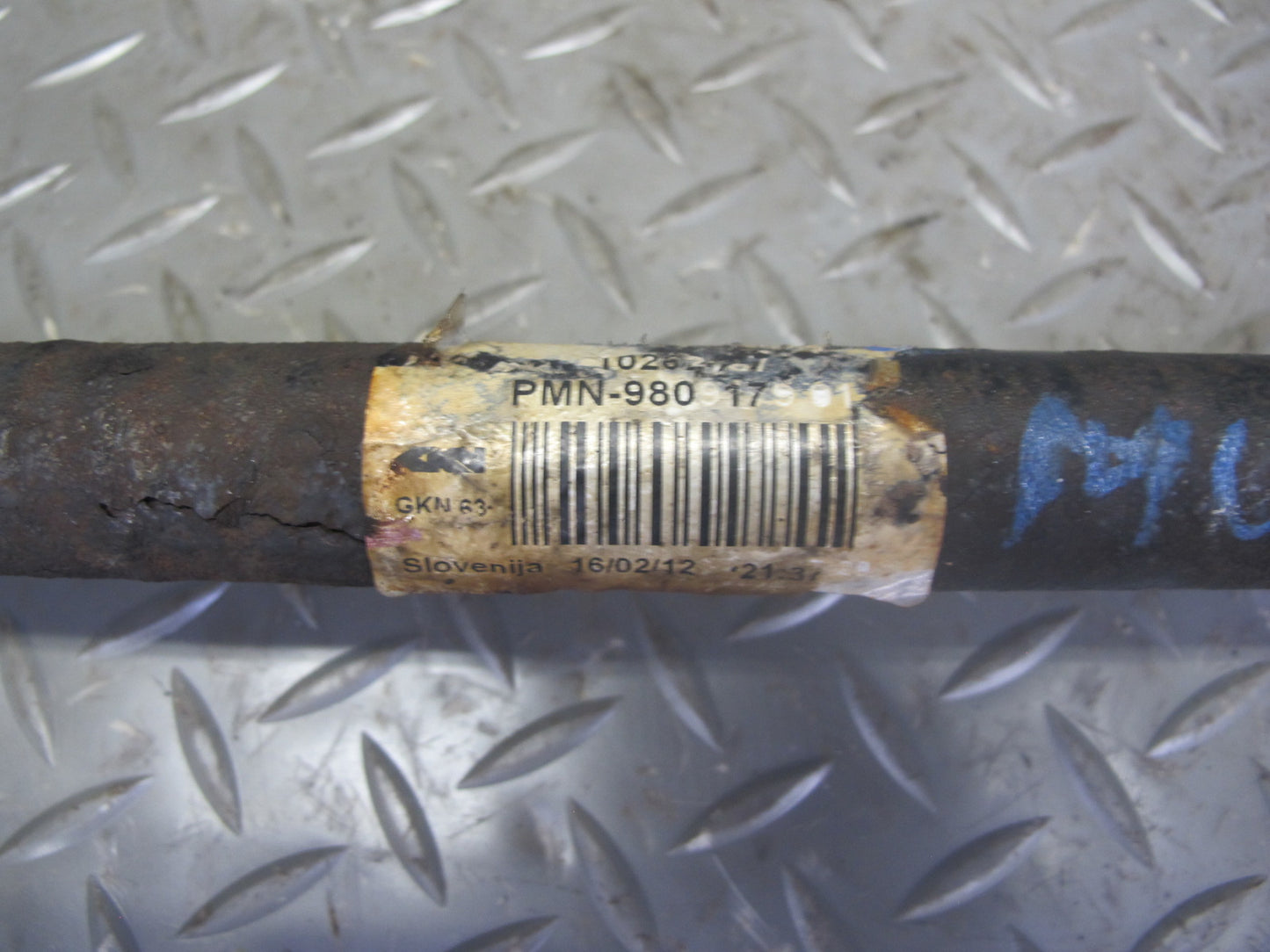11-16 Mini Cooper S R60 R61 AWD Rear Left Suspension Axle Shaft 9809179 OEM