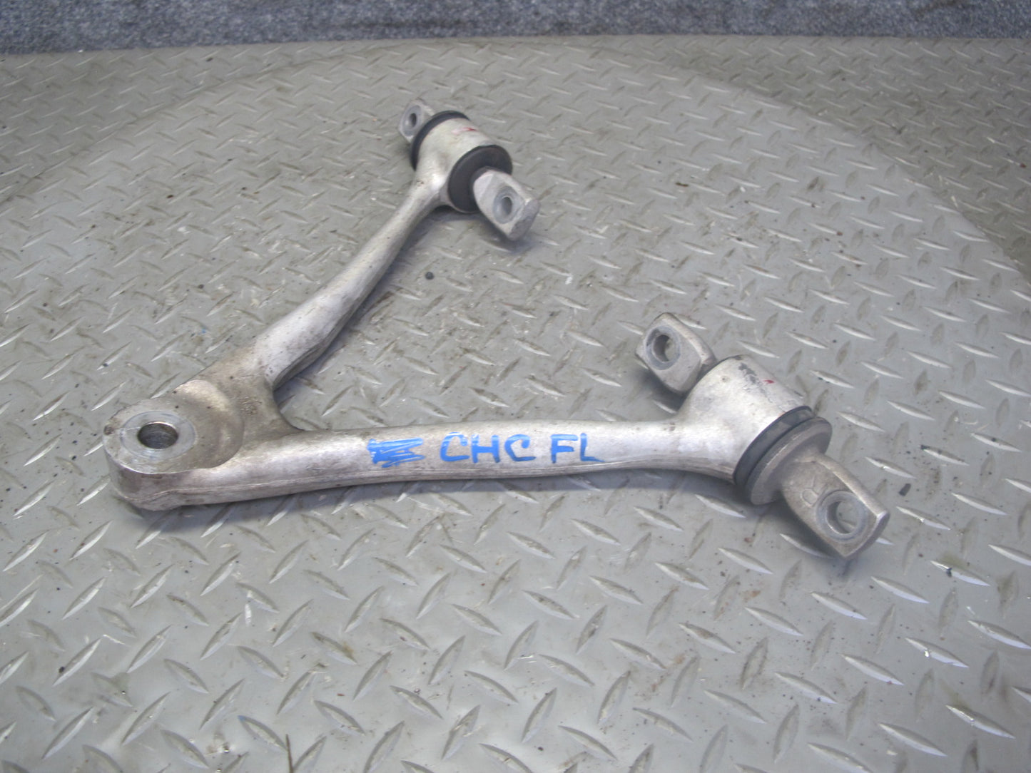 05-13 Chevrolet Corvette C6 Set of 2 Front Left Upper & Lower Control Arm OEM