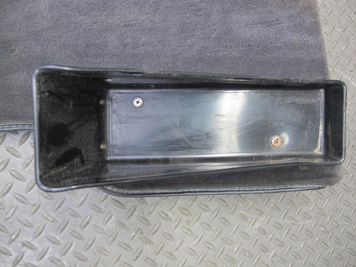 81-89 Mercedes R107 Convert Rear Seat Carpet Cover w First AID Holder Tray OEM
