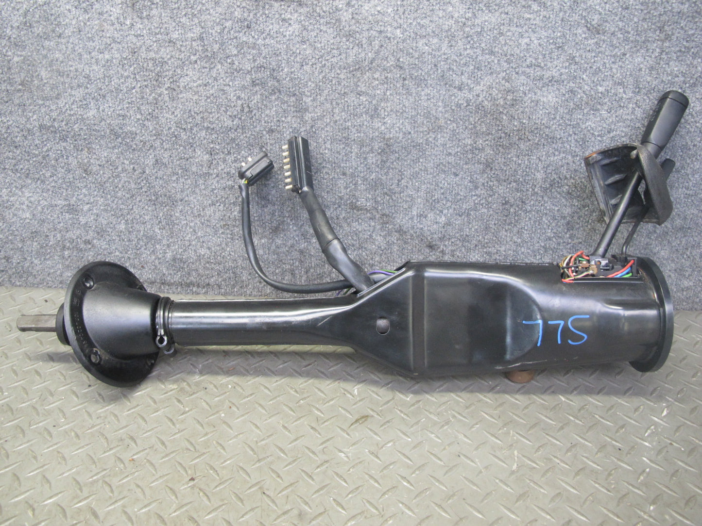 86-89 Mercedes R107 560SL Steering Column w Wiper Washer & Cruise Switch OEM