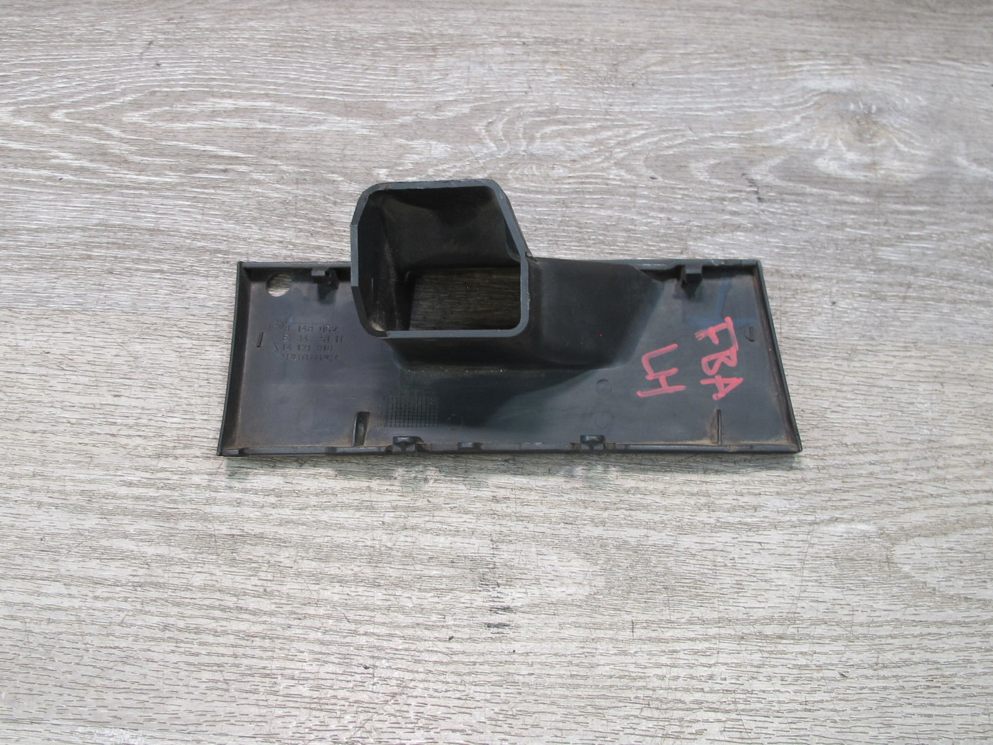 94-95 BMW E34 540i Front Bumper Left Trim Cover w Bracket Mount Set OEM