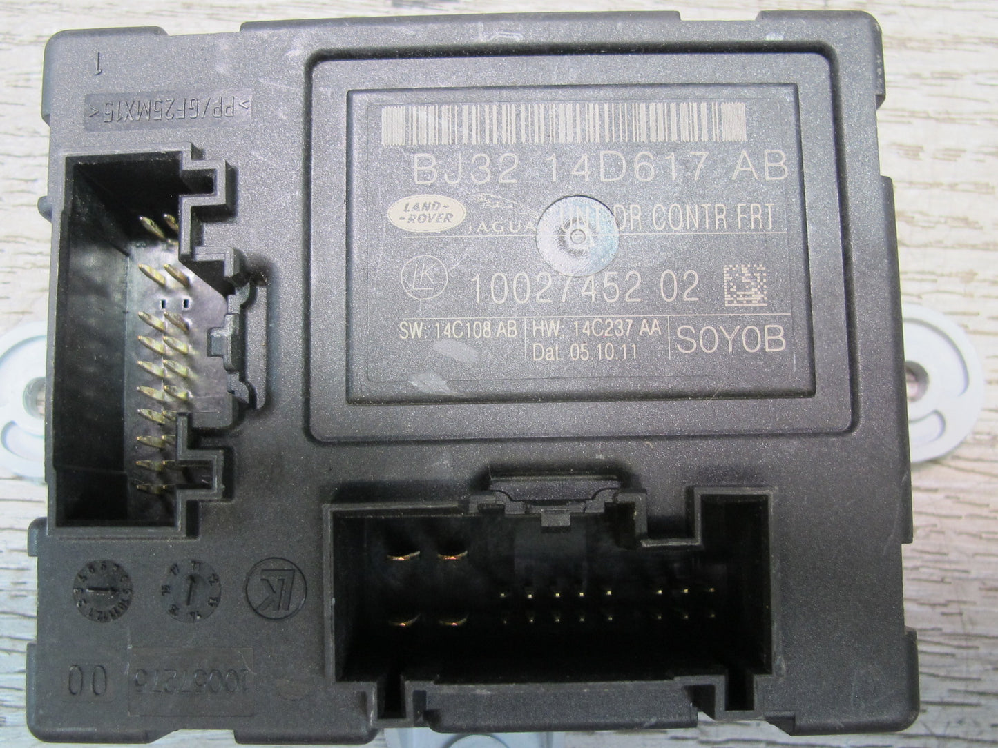 2012-2013 Range Rover Evoque L538 2DR Right Door Control Module BJ32-14D617-AB
