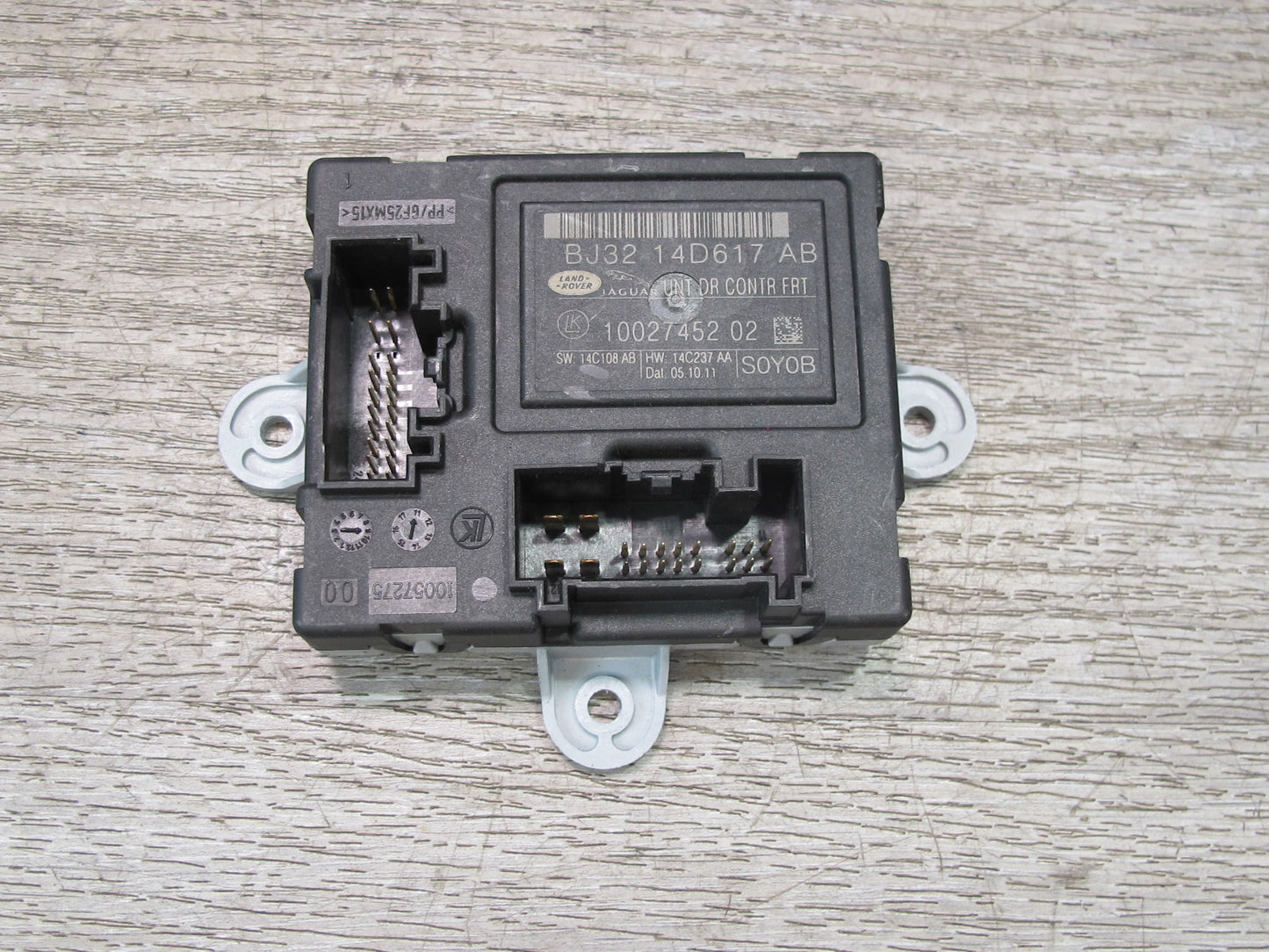 2012-2013 Range Rover Evoque L538 2DR Right Door Control Module BJ32-14D617-AB