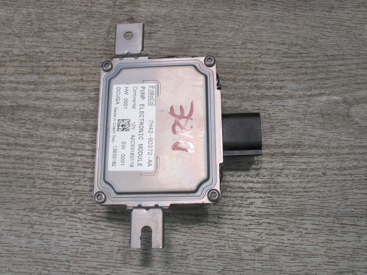 2012-2013 Range Rover Evoque L538 Fuel Pump Control Module 7H42-9D372-AA