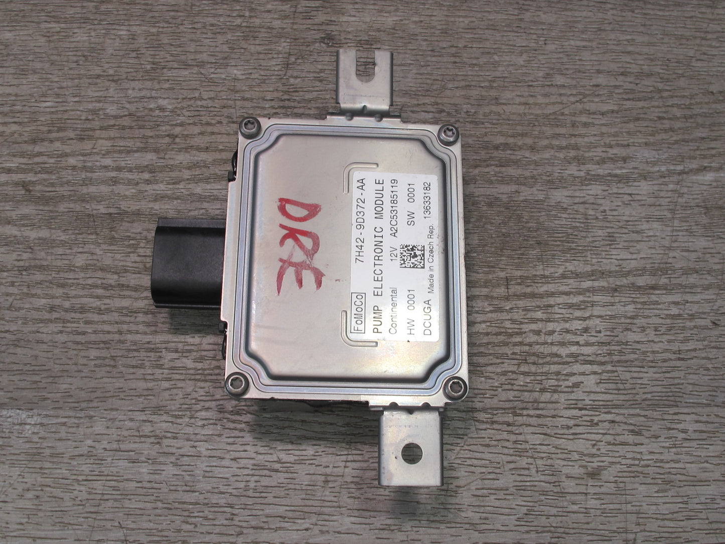 2012-2013 Range Rover Evoque L538 Fuel Pump Control Module 7H42-9D372-AA