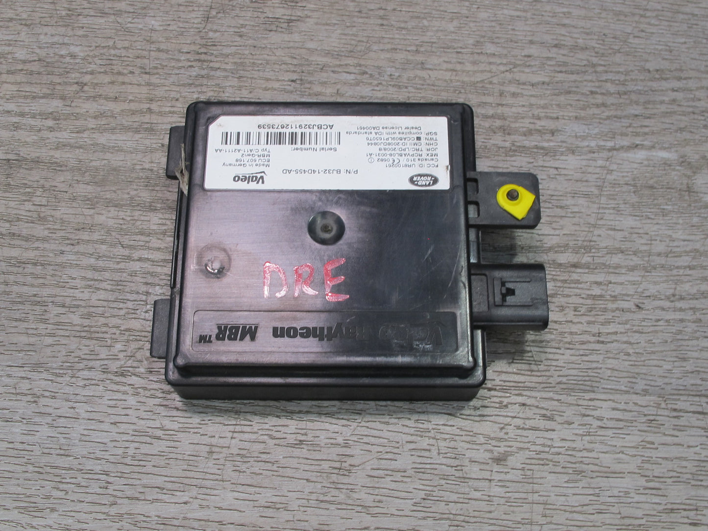 2012 Range Rover Evoque L538 Rear Blind Spot Radar Sensor Module BJ32-14D455-AD