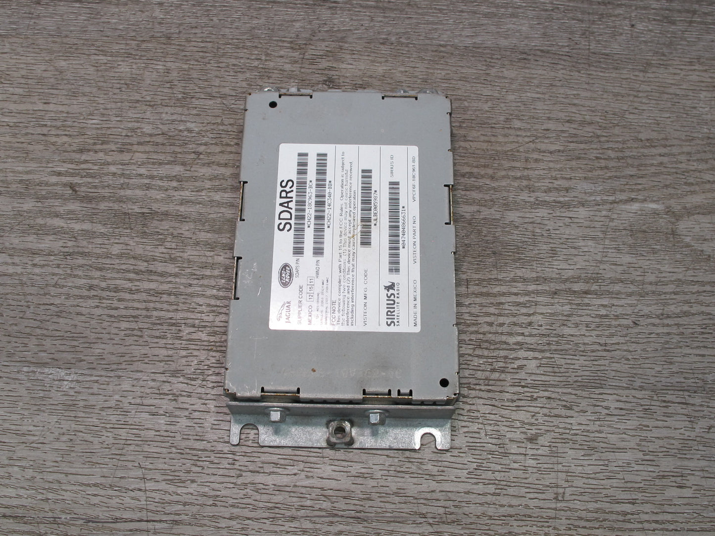 2012-2015 Range Rover Evoque L538 Satellite Radio Receiver Control Module
