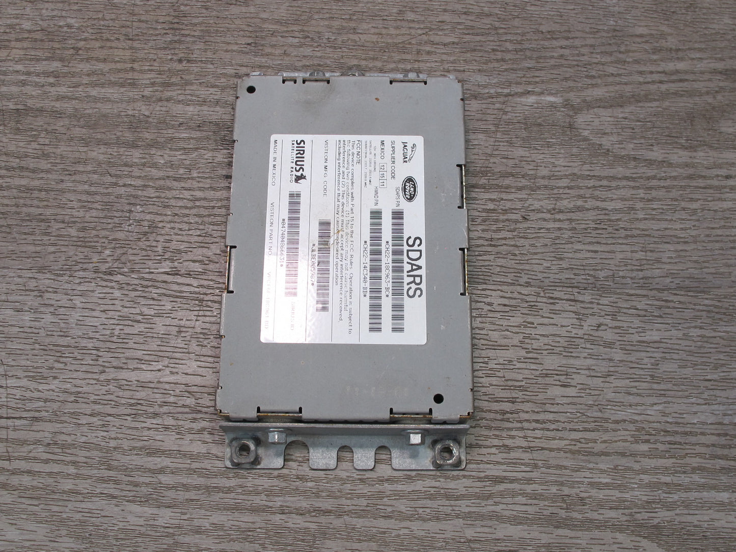2012-2015 Range Rover Evoque L538 Satellite Radio Receiver Control Module